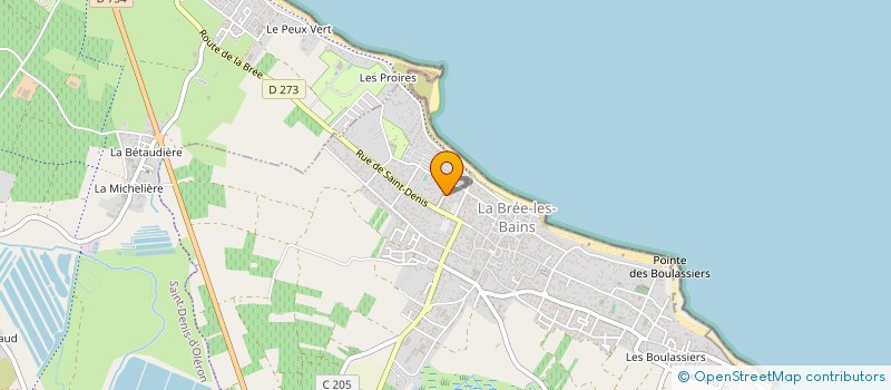 localisation de l'entreprise INDIVISION AUGEROT-PERES  LA BREE-LES-BAINS