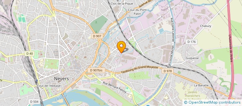 localisation de l'entreprise INDIVISION AUGUSTE à NEVERS