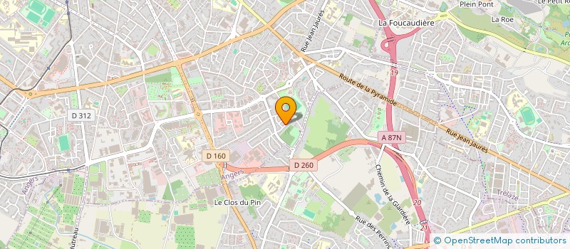 localisation de l'entreprise INDIVISION AUGUSTE / PACHOT à ANGERS