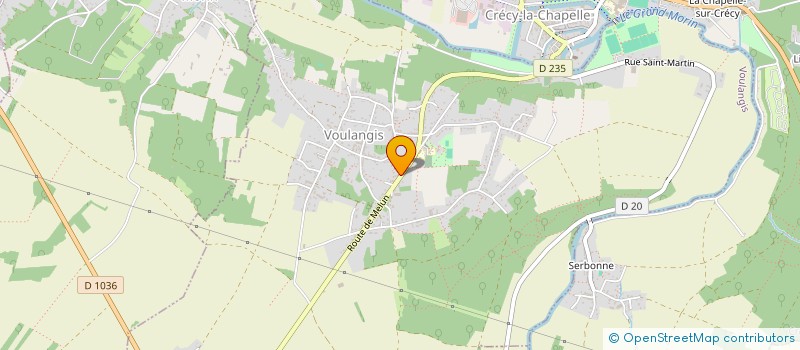 localisation de l'entreprise INDIVISION AUNIDAS-COURTOIS  VOULANGIS