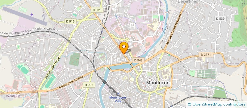 localisation de l'entreprise INDIVISION AUPETIT à MONTLUCON