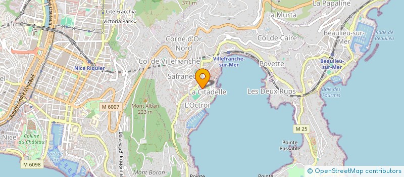 localisation de l'entreprise INDIVISION AUPY à SAINT-JEAN-CAP-FERRAT
