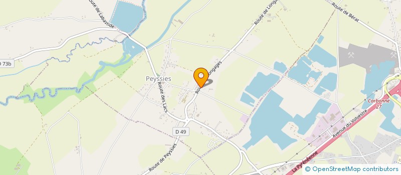 localisation de l'entreprise INDIVISION AUTHENAC  PEYSSIES