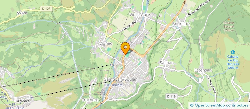 localisation de l'entreprise INDIVISION AUTHIER  SAINT-LARY-SOULAN