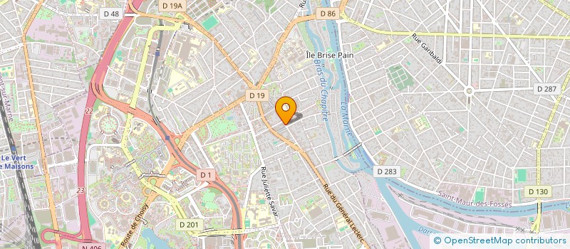 localisation de l'entreprise INDIVISION AUTHIER GIRAULT  CRETEIL