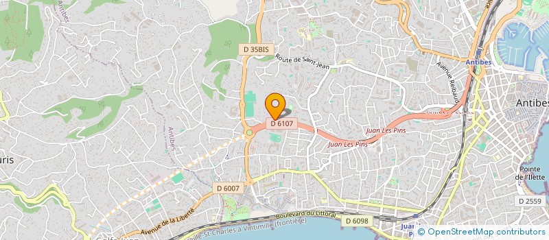 localisation de l'entreprise INDIVISION AVENATTI à ANTIBES