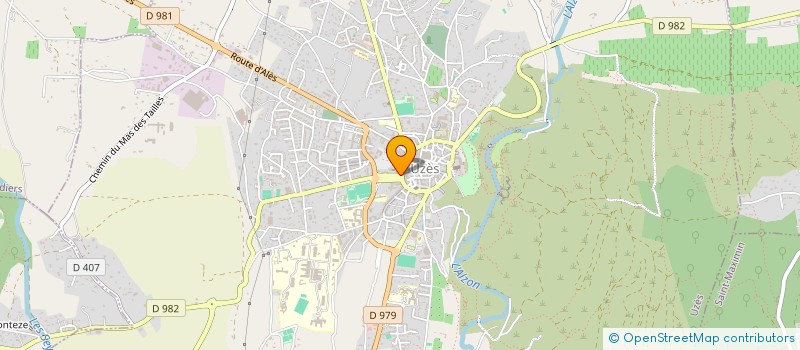 localisation de l'entreprise INDIVISION AVON RENE  UZES