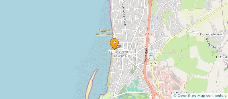 localisation de l'entreprise INDIVISION AVRIL ET JOALLAND à SAINT-BREVIN-LES-PINS