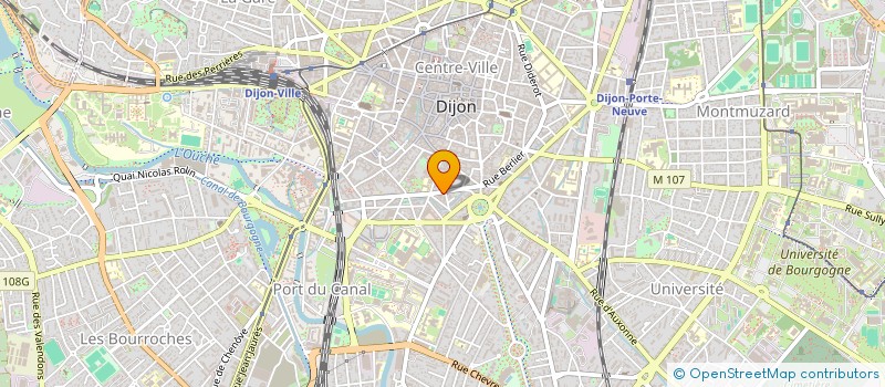 localisation de l'entreprise INDIVISION AWOUNOU - GILLANT à DIJON