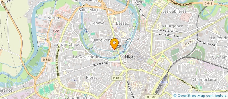 localisation de l'entreprise INDIVISION AYME TROMAS à NIORT
