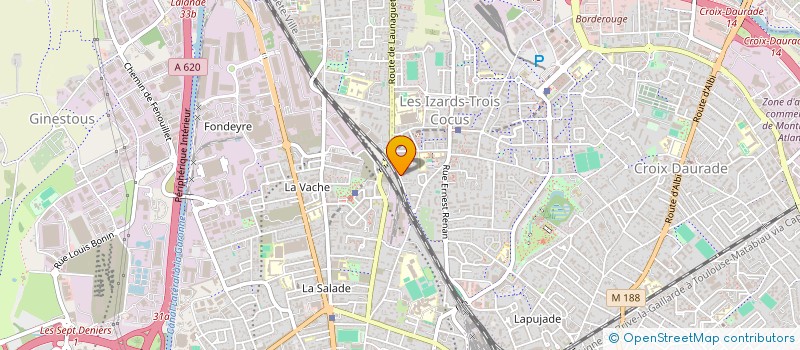 localisation de l'entreprise INDIVISION AZAM PROUST  TOULOUSE