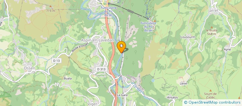 localisation de l'entreprise INDIVISION AZAVANT BOSCH  LOURDES