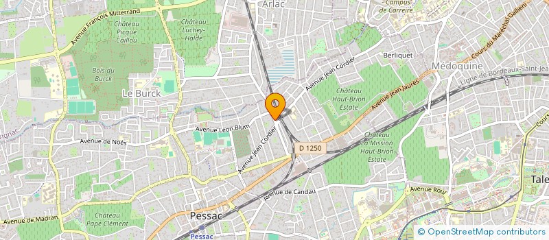 localisation de l'entreprise INDIVISION AZENCOT à PESSAC