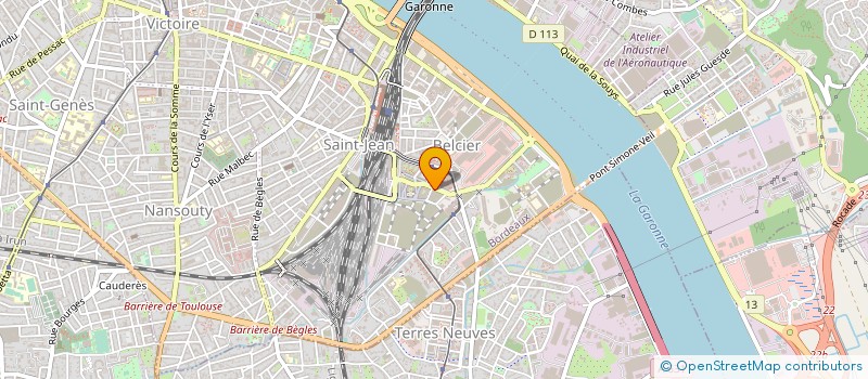 localisation de l'entreprise INDIVISION AZERAD  BORDEAUX