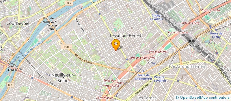 localisation de l'entreprise INDIVISION AZRAN à LEVALLOIS-PERRET