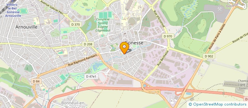 localisation de l'entreprise INDIVISION AZZI ZEBOUDJ  GONESSE