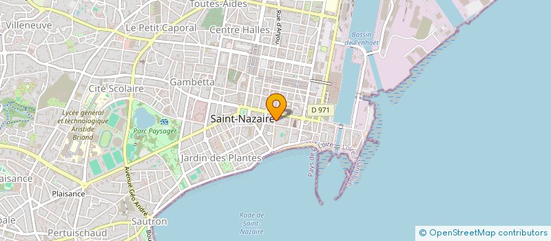 localisation de l'entreprise INDIVISION BABIN GREGORY ET CLERTE GWENDOLINE  SAINT-NAZAIRE