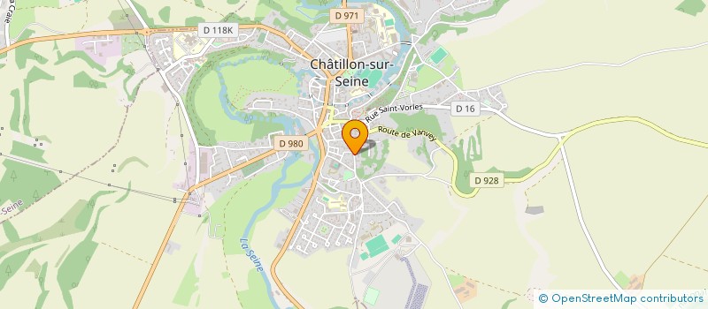 localisation de l'entreprise INDIVISION BABOUILLARD MICHEL  CHATILLON-SUR-SEINE