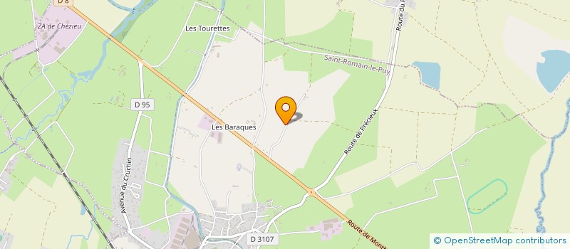 localisation de l'entreprise INDIVISION BACHELARD JORGE  SAINT-GEORGES-HAUTE-VILLE