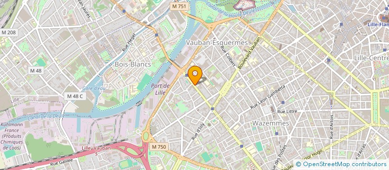 localisation de l'entreprise INDIVISION BACKELANDT à LILLE