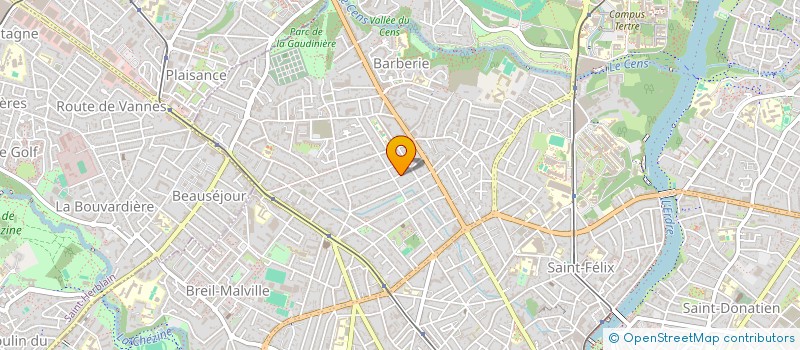 localisation de l'entreprise INDIVISION BACLESSE ET INCARBON  NANTES