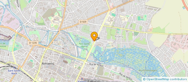 localisation de l'entreprise INDIVISION BACLET ET SADER à AMIENS