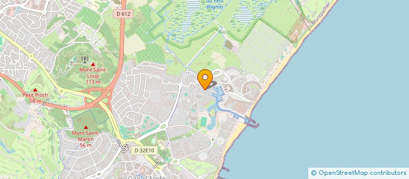 localisation de l'entreprise INDIVISION BADET J ET S  AGDE