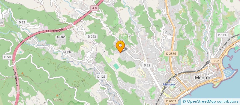 localisation de l'entreprise INDIVISION BADIA-COSSO  MENTON