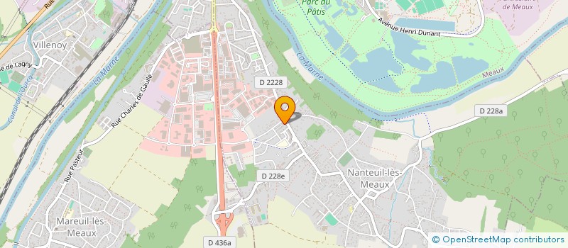 localisation de l'entreprise INDIVISION BADIBANGA ET MOUSSERON à NANTEUIL-LES-MEAUX