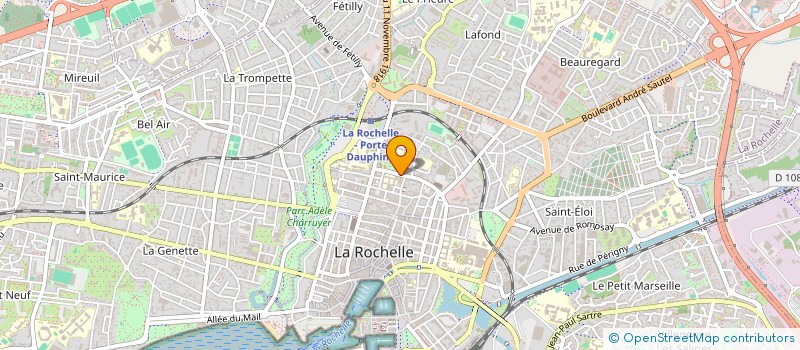 localisation de l'entreprise INDIVISION BAEZA GAYDON  LA ROCHELLE