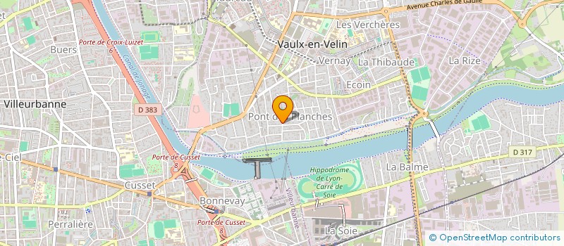 localisation de l'entreprise INDIVISION BAGHICI  VAULX-EN-VELIN