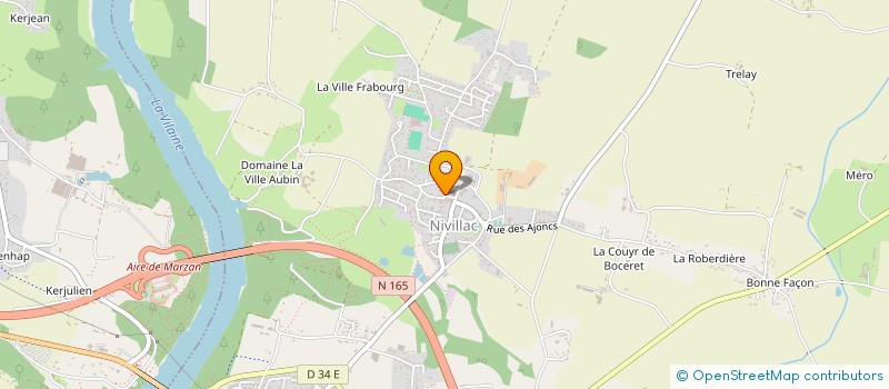 localisation de l'entreprise INDIVISION BAHOLET ET GIROT  NIVILLAC