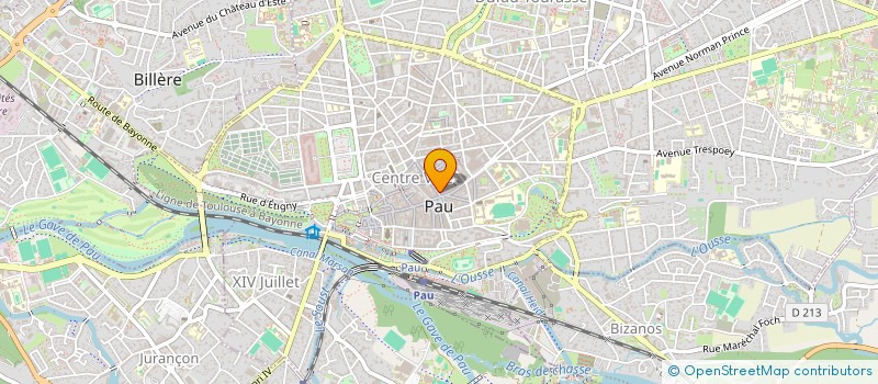 localisation de l'entreprise INDIVISION BAILAC à PAU