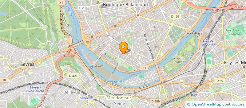 localisation de l'entreprise INDIVISION BAILLEUL PHILIPPE à BOULOGNE-BILLANCOURT