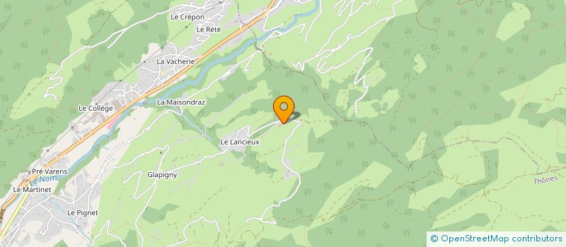 localisation de l'entreprise INDIVISION BAILLEUR à THONES