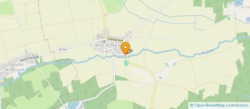 localisation de l'entreprise INDIVISION BAILLY  HEILTZ-LE-MAURUPT