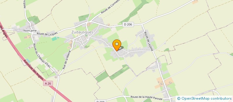 localisation de l'entreprise INDIVISION BAILLY  ZUDAUSQUES