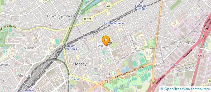 localisation de l'entreprise INDIVISION BAILLY-ZHOU  MASSY