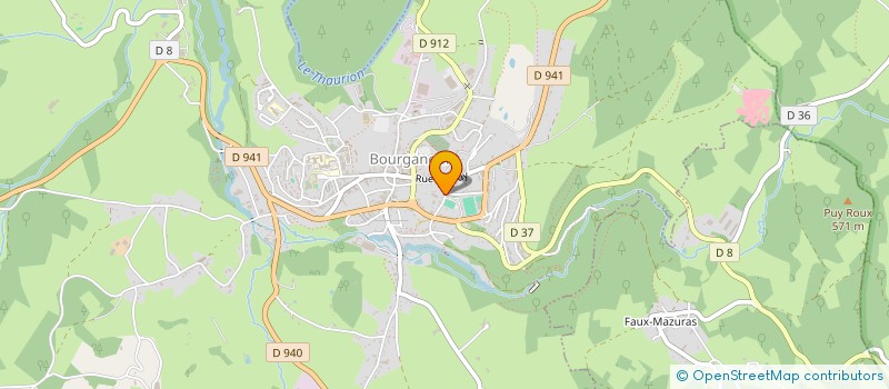 localisation de l'entreprise INDIVISION BALAIRE à BOURGANEUF