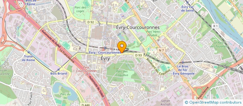 localisation de l'entreprise INDIVISION BALATONI  EVRY-COURCOURONNES