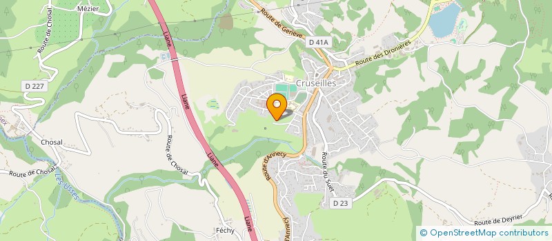 localisation de l'entreprise INDIVISION BALAY ZMUDA  CRUSEILLES