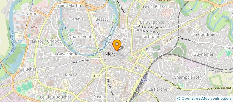 localisation de l'entreprise INDIVISION BALI  NIORT
