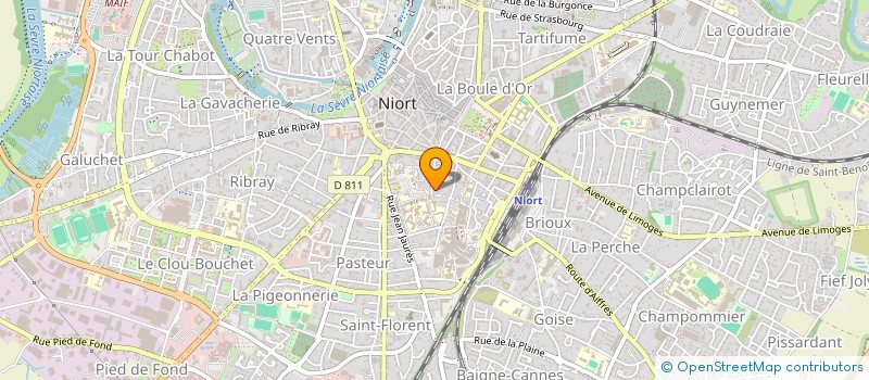 localisation de l'entreprise INDIVISION BALLIS/MILOUDI  NIORT