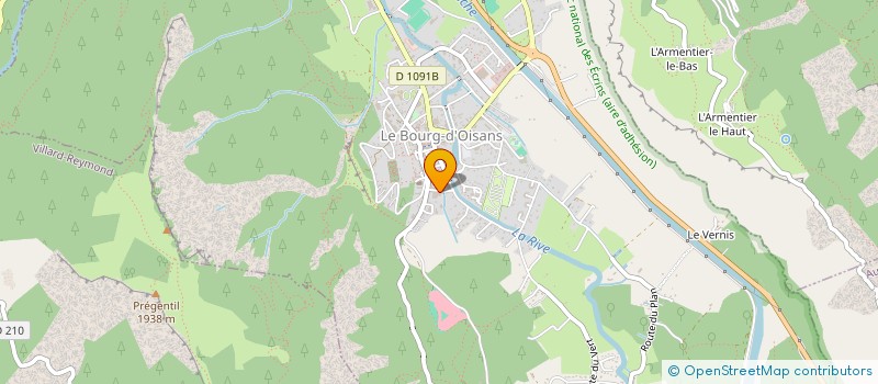 localisation de l'entreprise INDIVISION BALME à LES DEUX ALPES