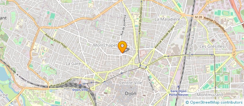 localisation de l'entreprise INDIVISION BALSAMELLI THOMAS JACQUET MARION à DIJON
