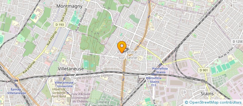 localisation de l'entreprise INDIVISION BANANITOS à PIERREFITTE-SUR-SEINE