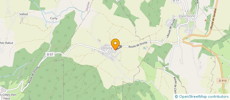 localisation de l'entreprise INDIVISION BANCHET LUCIEN ET CHRISTOPHE  FRANGY