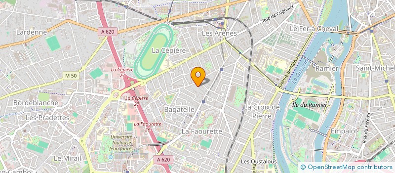 localisation de l'entreprise INDIVISION BANCON BESSAS à TOULOUSE