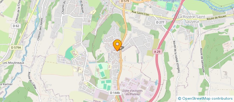 localisation de l'entreprise INDIVISION BANDERIER DIETZER  HONFLEUR