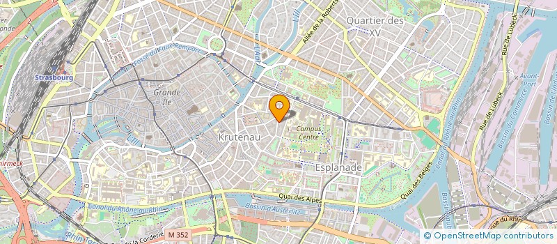 localisation de l'entreprise INDIVISION BANG-FILLINGER à STRASBOURG